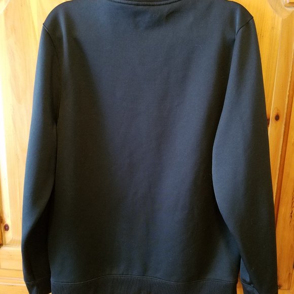 Under Armour Coldgear Infrared crew neck sweatshirt, Medium, Black, Front Pocket - Picture 6 of 9